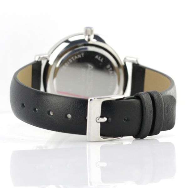 Adora Armbanduhr Edelstahl IP Gun AT5392 3 Bar Ø 36 mm NEU