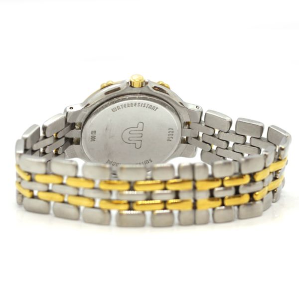 Maurice Lacroix Calypso Unisex Armbanduhr Edelstahl Quarz Ref. 95327 Ø 35 mm (12479)