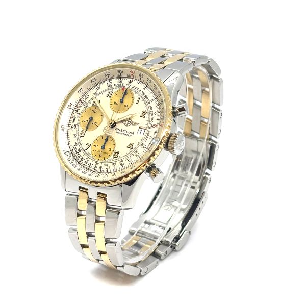 Breitling OLD NAVITIMER II Bi-Color Ref. D13022 Frisch revisioniert (35260)