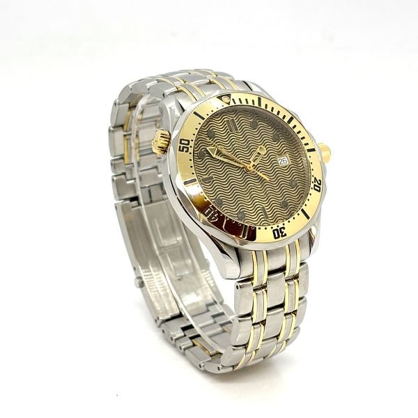 Omega Seamaster 300M Automatik Edelstahl 18Kt Gold Ref. 168.1503 (31546)