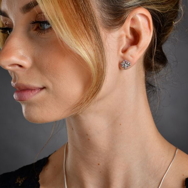 Schmuckset (Anhänger+Ohrstecker)"Thaisa" 925er Silber rhodiniert bunte Zirkonia 5360062-001 NEU