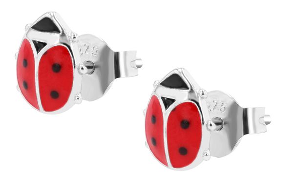 Ohrstecker "Milagros" Marienkäfer 925er Silber rhodiniert 5300469-001 NEU