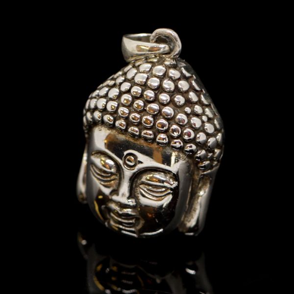 Anhänger "BUDDHA" 925er Silber 22 x 40 mm NEU