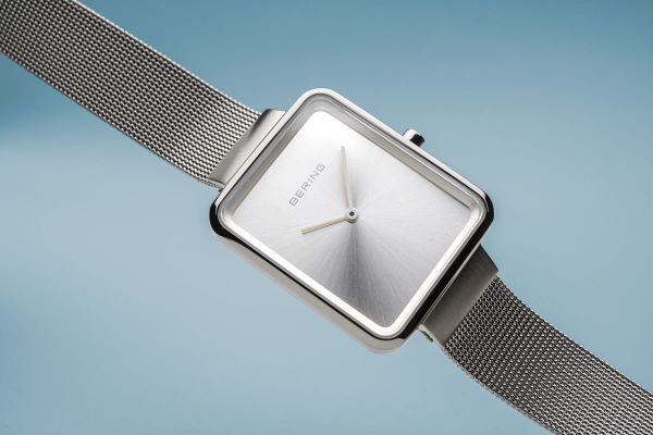 BERING Damen Armbanduhr Classic Silber poliert gebürstet 14528-000 NEU