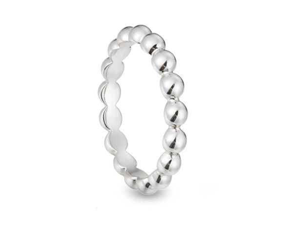 Ring "Balls" Damen 925er Silber Gr 58 ES90029015 NEU
