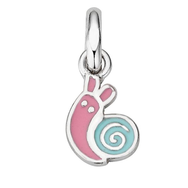 Kinder Anhänger "Scnecke" 925er Silber Lack BAH905453 NEU