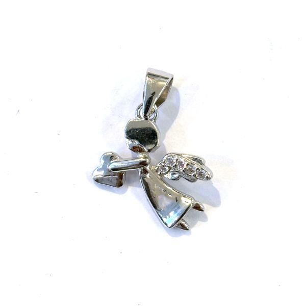 Anhänger Engelchen "Duska" 925er Silber rhodiniert Zirkonia 5310131-001 NEU