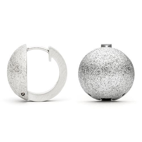 monomania DIVAS Klappcreolen Edelstahl NEU