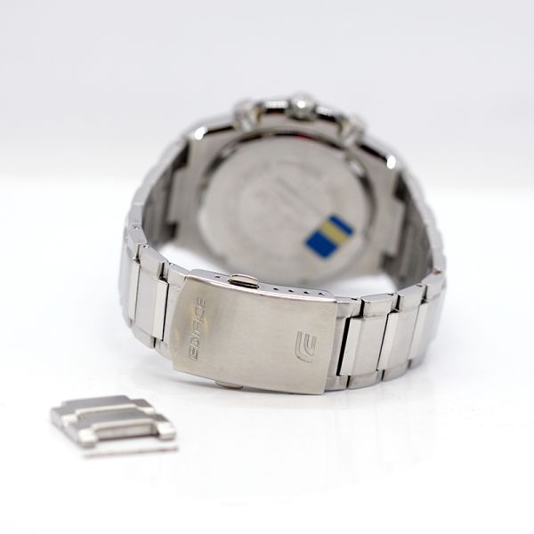 EDIFICE Casio 5273 Chronograph Datum Solar Edelstahl (19188)