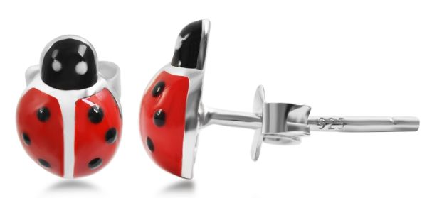Ohrstecker "Mary" Marienkäfer 925er Silber rhodiniert 5300097-001 NEU
