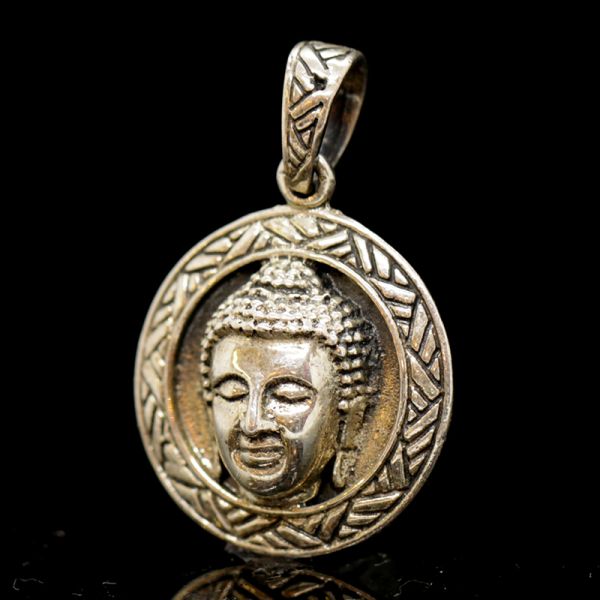Anhänger "BUDDHA" Relief 925er Silber NEU