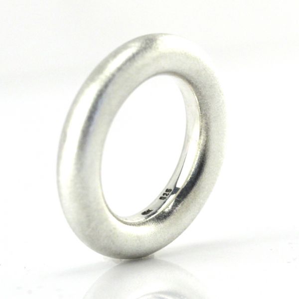 Silber Ring by Exner 925er Silber matt GR 62