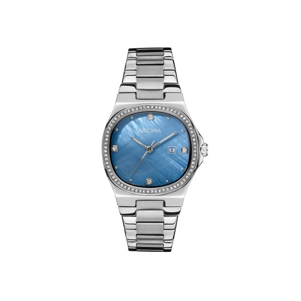 Adora Trends Damen Armbanduhr AT5718 Edelstahl NEU
