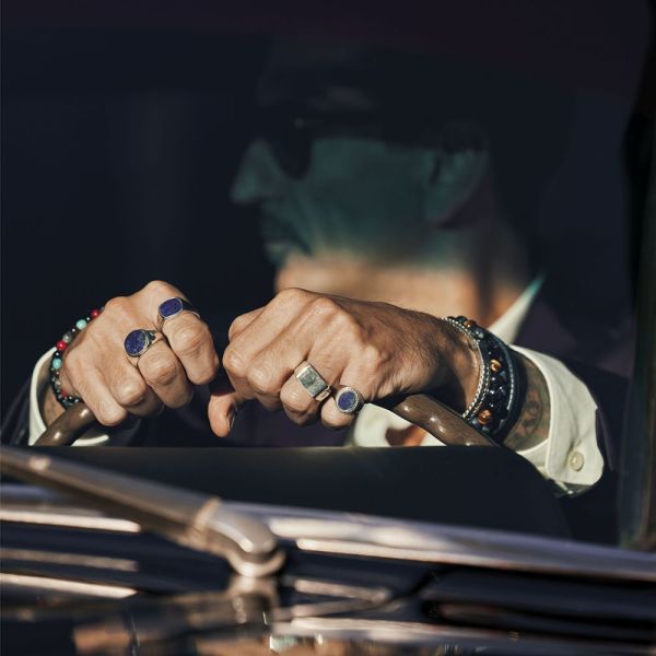 Rebel & Rose Silber Ring "Rectangle Silver Shine" GR 66 RR-RG027-S NEU