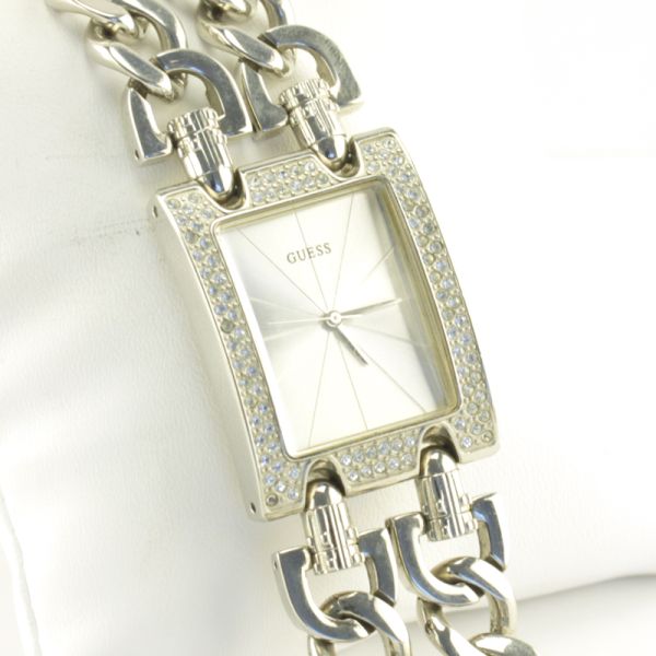 GUESS Damen Armbanduhr Panzer Armband Edelstahl (4692)