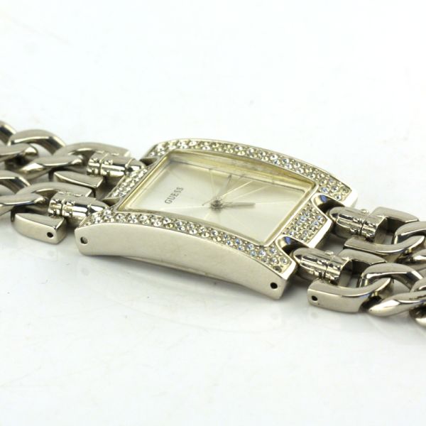 GUESS Damen Armbanduhr Panzer Armband Edelstahl (4692)