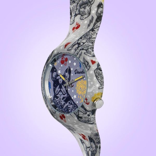 Doodle Uhr FRENCH BULLDOG DOODLE WATCH DOAR004 NEU