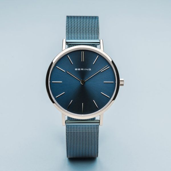 BERING Damen Armbanduhr Classic silber glänzend 14134-308 NEU