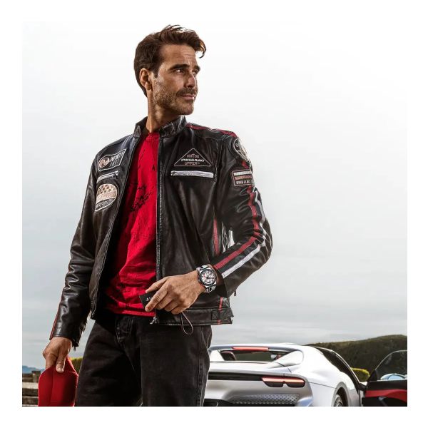 BOMBERG APEX WR Edelstahl Quarz Chronograph NT42CHSP.01-1.12 NEU