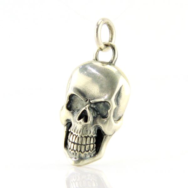 JJJ LA Anhänger "BIG SILVER SKULL" großer Totenschädel in 925er Silber Herren NEU