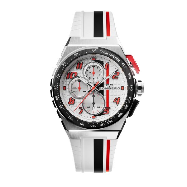 BOMBERG APEX WR Edelstahl Quarz Chronograph NT42CHSP.01-1.12 NEU