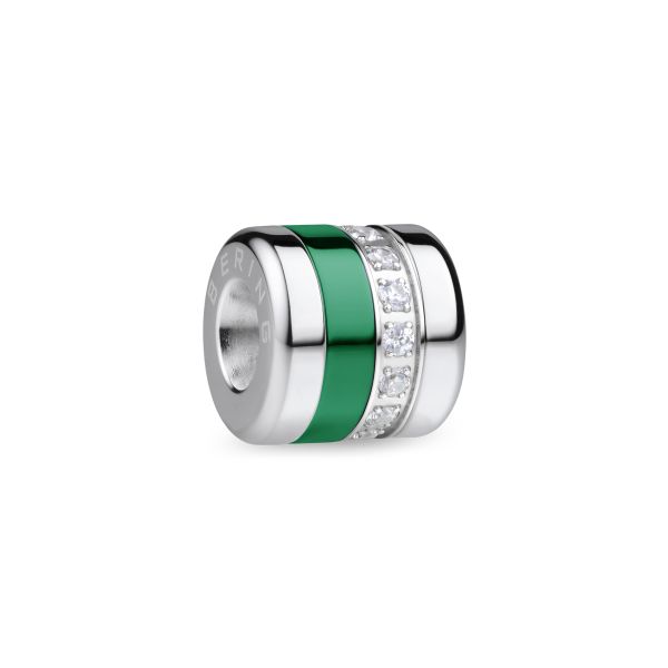 BERING Charm Set Arctic Symphony silber glänzend grün Friends4Life-1 NEU