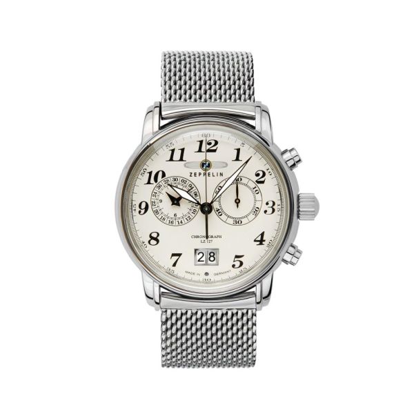Zeppelin Herren Armbanduhr 7684-M5 LZ 127 Graf Zeppelin Ronda Cal. 5020.B NEU