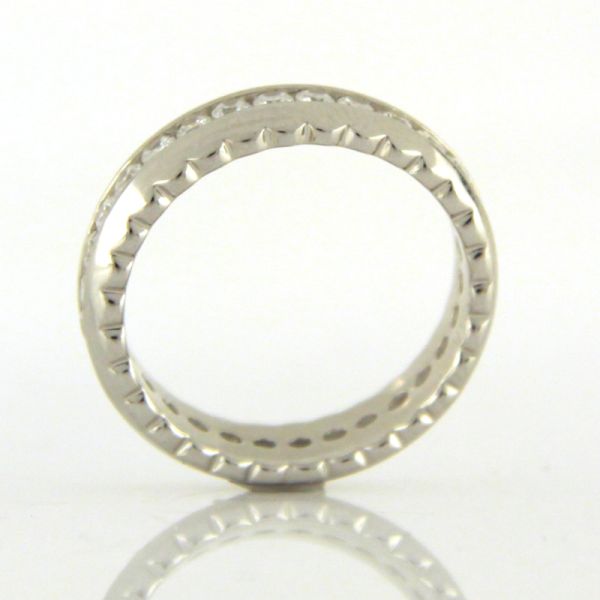 GOOIX Memoire Damen Ring 925er Sterling Silber weiße Zirkonia GR 56 NEU