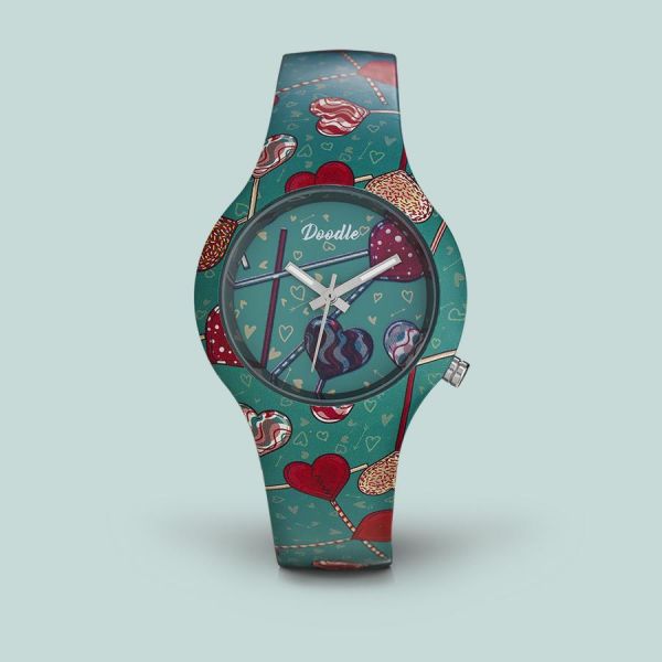 Doodle Damen Uhr SWEET HEART DOODLE WATCH DO35009 NEU