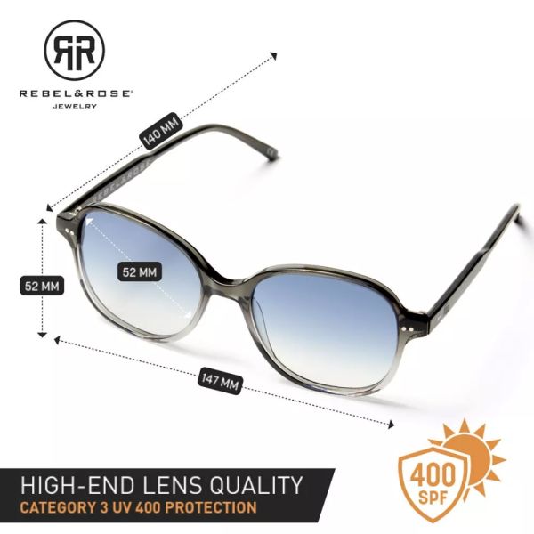 Rebel & Rose Sonnenbrille "Rose" RR-SUN003 NEU