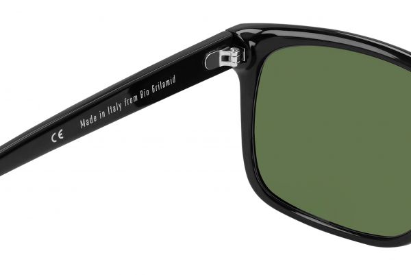 Lilienthal Berlin Sonnenbrille Tempelhofer Black Glossy Green S02-G01M-01Z NEU