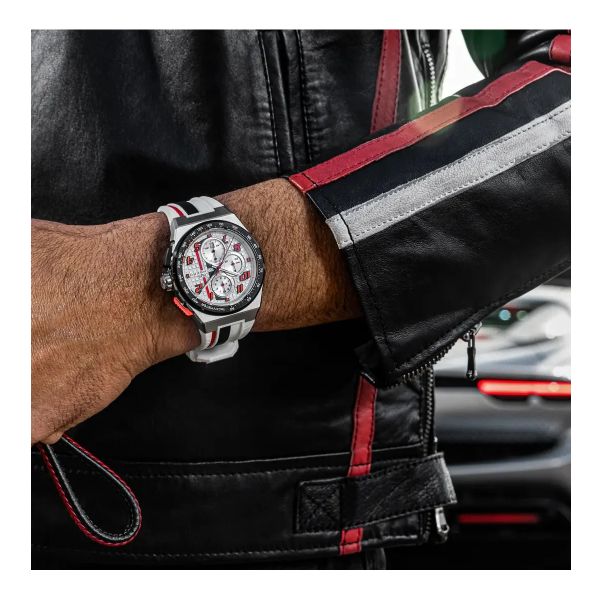 BOMBERG APEX WR Edelstahl Quarz Chronograph NT42CHSP.01-1.12 NEU