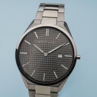 : BERING Herren Armbanduhr : BERING Herren Armbanduhr Ultra Slim grau poliert/ gebürstet 17240-777 NEU