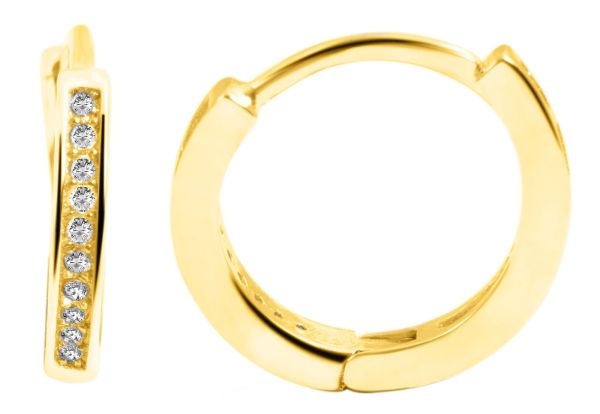 Creolen "Sole" 925er Silber vergoldet 5300107-002 NEU