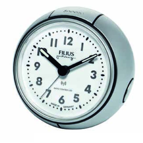 Filius Zeitdesign Funkwecker Kugelform Ref. 0544-19 NEU