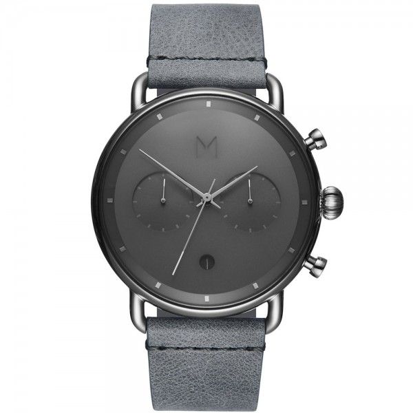 MVMT Herren Chrono Blacktop SILVER MIST Ø 47 mm D-BT01-SGR