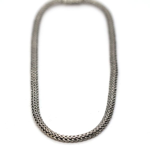 Collier Strumpfbandkette 925er Silber 45 cm / 6,5 mm (17416)
