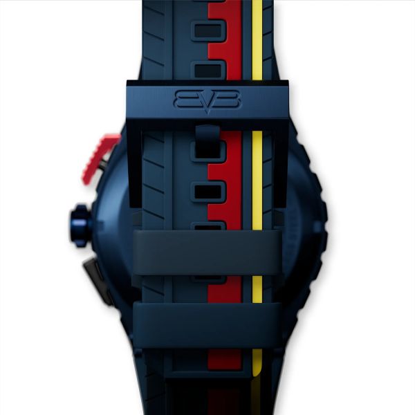 BOMBERG APEX RB Edelstahl Quarz Chronograph NT42CHPBL.01-4.12 NEU