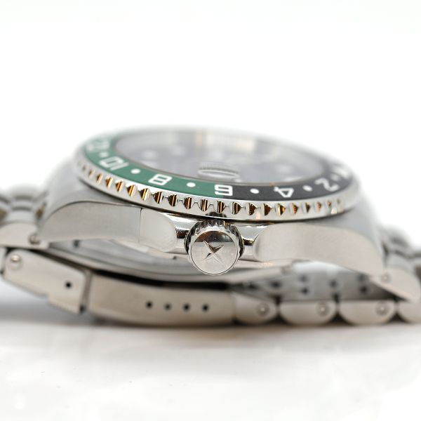 DAVOSA "Ternos" Herrenarmbanduhr GMT Automatik Ref. 16159007 aus 02/23 Restgarantie TOP!
