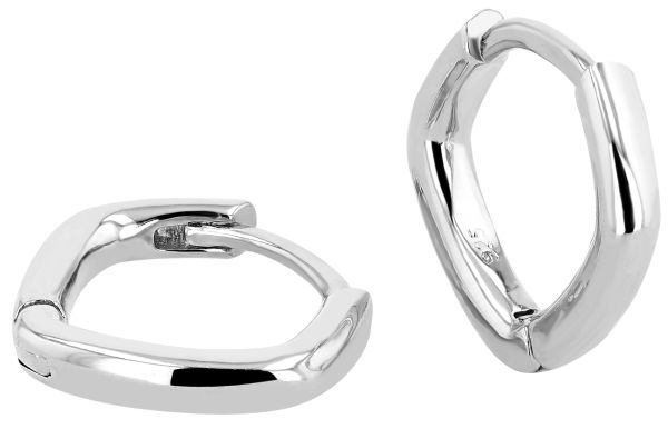 Creolen "Javor" 925er Silber rhodiniert 5300480-002 NEU