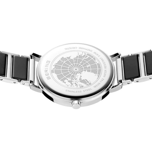 BERING Damen Armbanduhr Ceramic silber glänzend 18539-742 NEU