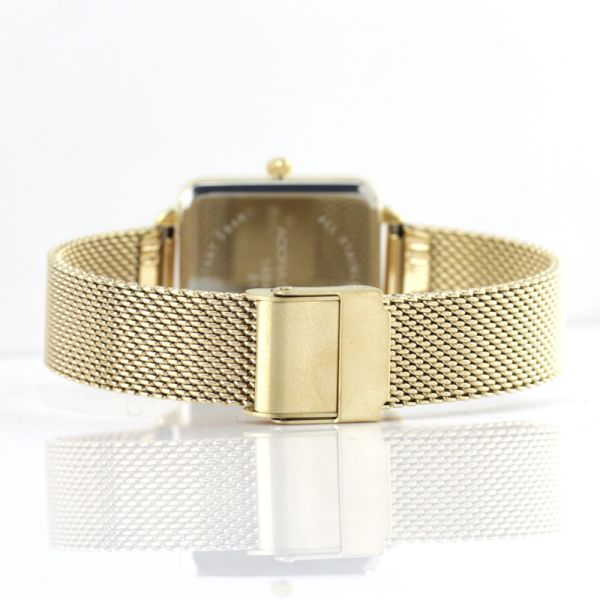 Adora Design Armbanduhr Edelstahl IP Gold Milanaiseband AD8451 NEU