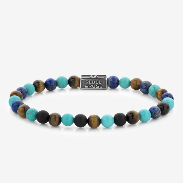 Rebel & Rose Armband "Mix Turqouise" RR-6S006-S-M NEU