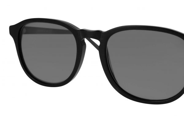 Lilienthal Berlin Sonnenbrille Schönhauser Black Matte Gray S03-A01M-02Z NEU