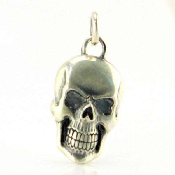 JJJ LA Anhänger "BIG SILVER SKULL" großer Totenschädel in 925er Silber Herren NEU