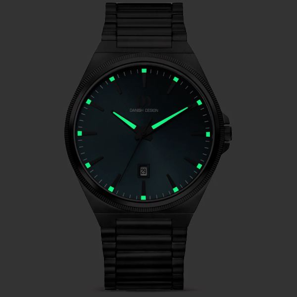 Danish Design Armbanduhr DKx Pro Gun Midnight Blue Dial IQ98Q1303 NEU