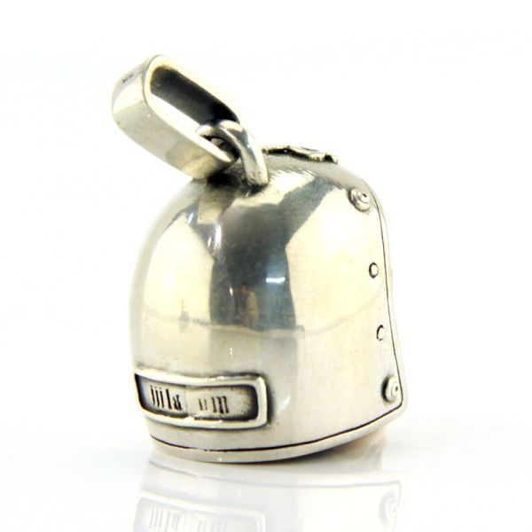 JJJ LA Anhänger Herren "BIKER SKULL BRONCE" 925er Silber Bronze NEU!