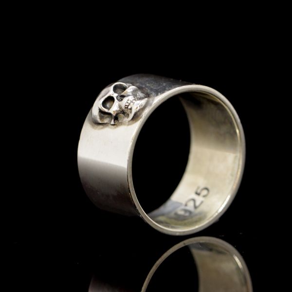 Ring "SKULLY" 925er Silber Gr 60 NEU