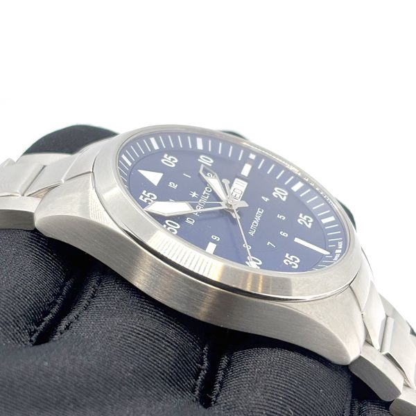 Hamilton Khaki Aviation Pilot Armbanduhr Day Date Automatik H64635140 (36518)