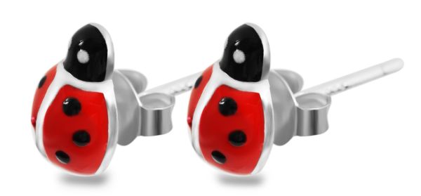 Ohrstecker "Mary" Marienkäfer 925er Silber rhodiniert 5300097-001 NEU